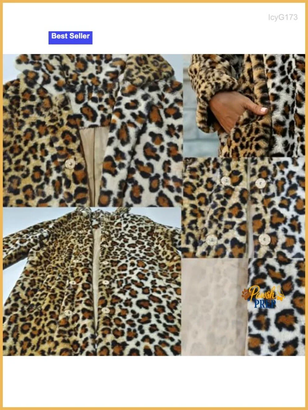Women's Winter Warm Lapel Faux Fur Inner Lining Buttons Coats